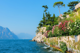 Mediterranes Seeufer Malcesine/12958920