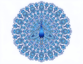 Mandala Pfau KI/12960000