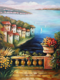 Meditarrane Landschaft/12961324