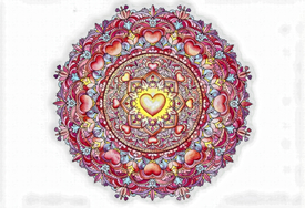 Mandala Herzen KI/12961566