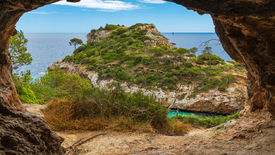 Calo des Moro Naturfenster auf Mallorca/12964611