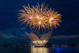 Kieler Woche - Kieler Förde - Feuerwerk/12965845