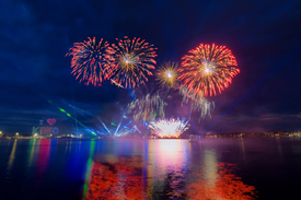 Kieler Woche - Kieler Förde - Feuerwerk/12965846