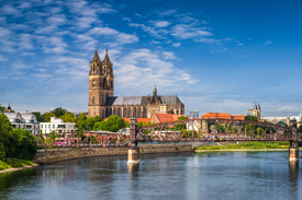 Magdeburg Dom an der Elbe/12967964