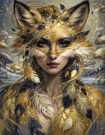 Fuchsfrau KI/12971629