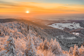 Winterabend im Schwarzwald - 12388562 /leinwand/bigthumb/12388562.jpg