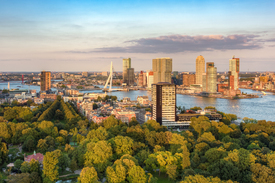 Abendsonne in Rotterdam - 12400857 /leinwand/bigthumb/12400857.jpg
