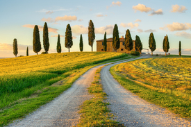 Landhaus bei Pienza in der Toskana - 12415645 /leinwand/bigthumb/12415645.jpg
