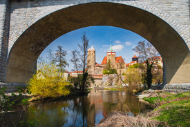 An der FriedensbrĂŒcke in Bautzen - 12893622 /leinwand/bigthumb/12893622.jpg