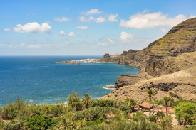 Blick nach Puerto de las Nieves auf Gran Canaria - 12897210 /leinwand/bigthumb/12897210.jpg